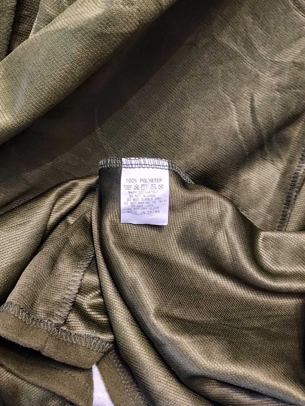 Olive Green Hooded Cape- Halloween - Picture 3 of 5